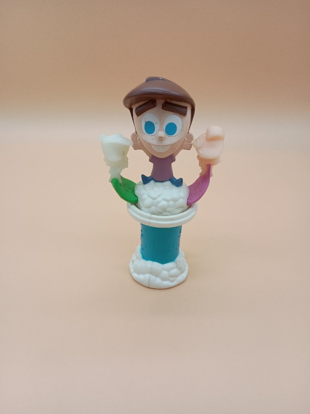 Vintage Y2K Fairly OddParents Timmy Turner Burger King Kids Meal Spinner Toy